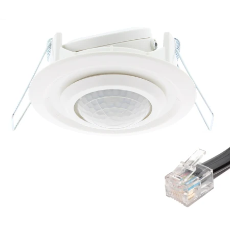 Losse slave PIR sensor met 10m kabel en RJ12 voor de 870550