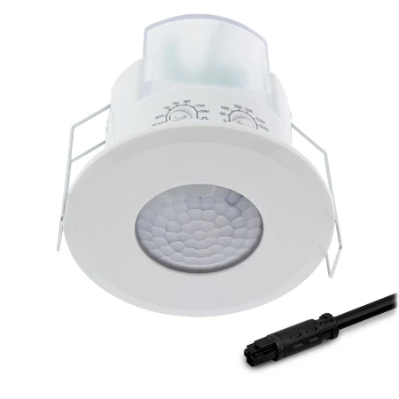 Aanwezigheiddetector plafond PIR, 2000W, 7M, 40m2, Wit, WinstaRD