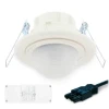 Aanwezigheiddetector plafond PIR, 2200W, 10M, 80m2, Wieland