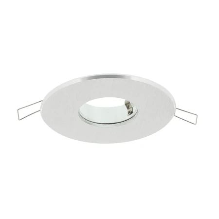 Verona inbouwarmatuur, rond, 1voudig, 100mm, aluminium