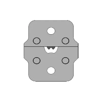 Matrijs voor krimpmachines, perskabelschoenen, 10mm2