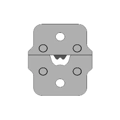 Matrijs voor krimpmachines, perskabelschoenen, 16mm2