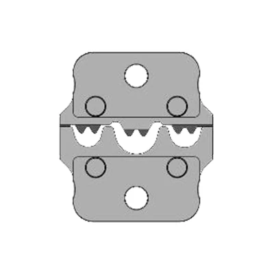 Matrijs voor krimpmachines, perskabelschoenen, (4mm2/10mm2/6mm2)