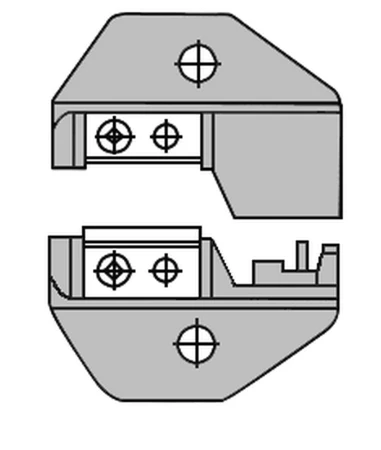 Matrijsset: Modulaire stekers RJ11/RJ12 & 6P-2K/6P-4K/6P-6K