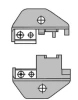 Matrijsset: Modulaire stekers RJ45 & 8P/8K Keyed&non-Keyed