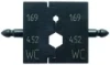 Inzetmatrijs SKT 930455 parallelkrimp zeskpers 1,69/4,52