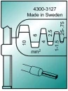 Inzetmatrijs MTF voor Adereindhulzen 0,25 t/m 10 mm²