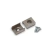 Montageclip voor Profiel 10 op- en inbouw, inox Z2 VPE. 2 stuks.