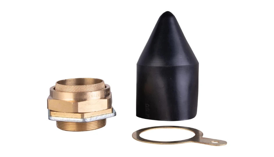 Tower Brass Gland CW 40mm PVC | DETA Electrical