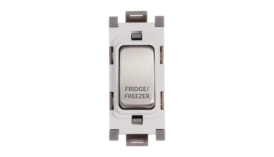 Grid Switch 20A DP Fridge Freezer Stainless Steel White Insert | DETA ...