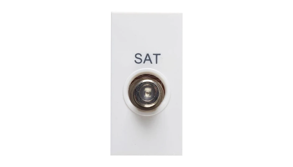 F Type Module White | DETA Electrical
