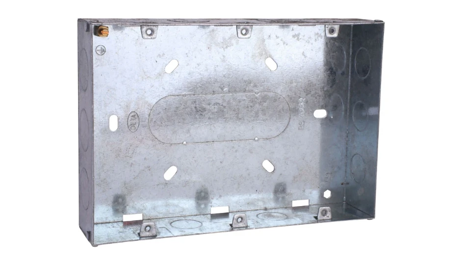 Gridswitch 9/12g Flush Metal Back Box | DETA Electrical