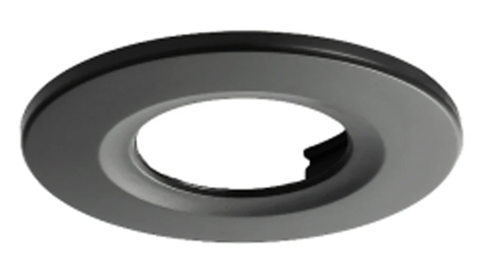FireShield Bezel for Fire Rated Downlight BR2010 Black | DETA Electrical