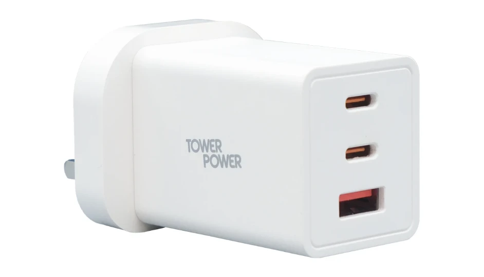 65W A+C+C Triple USB Charger with PD, QC & PPS
