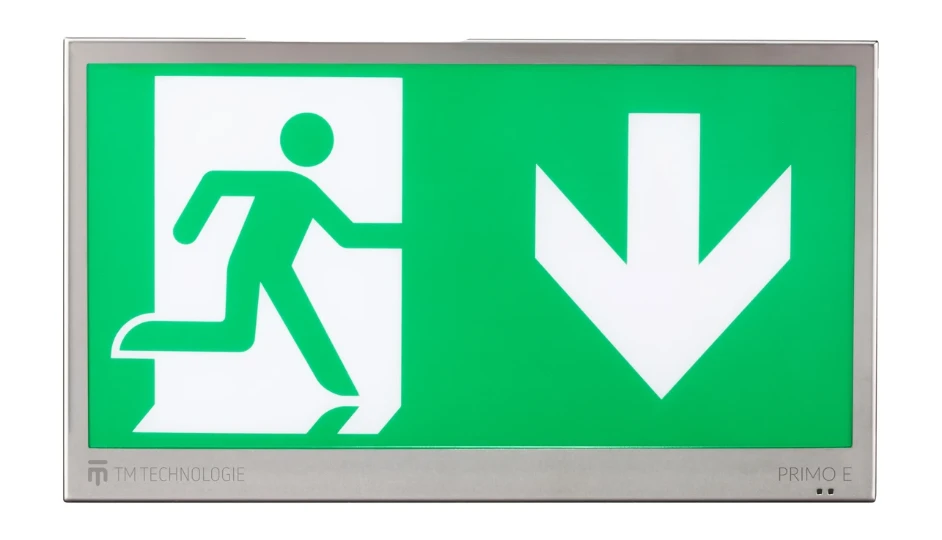6.2W Alpine Large IP20 Emergency Exit Sign 220-240V | DETA Electrical