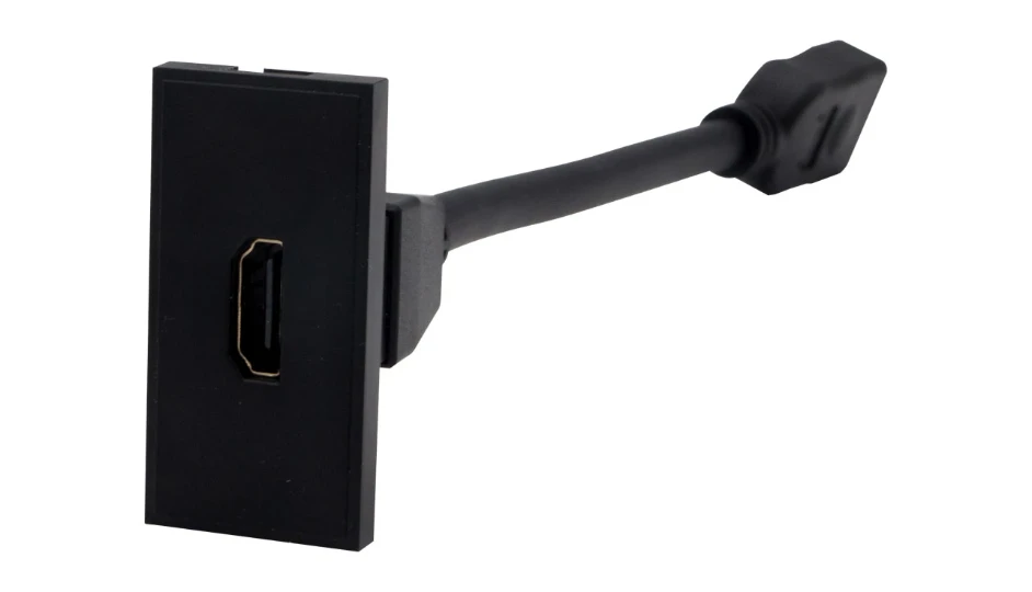 4K HDMI Module Black | DETA Electrical