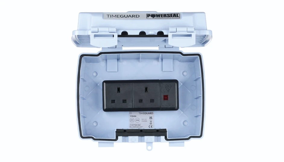 Outdoor Multi Connector Box Twin Gang IP55 | DETA Electrical