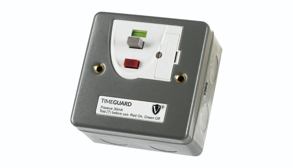 Valiance+® RCD Protected Single Gang Metal Fused Connection Unit ...