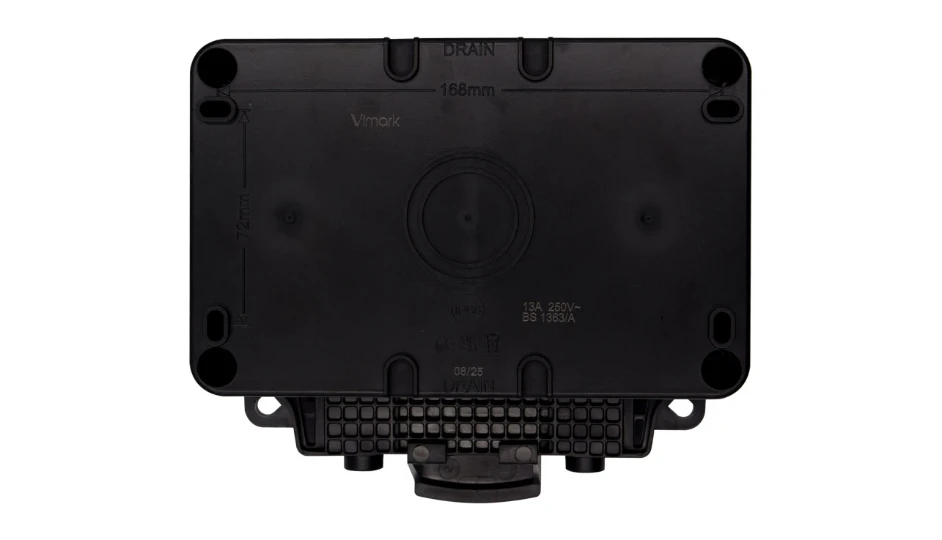 WeatherPro IP66 2 Gang 13A Switched Socket DP with Passive RCD | DETA ...