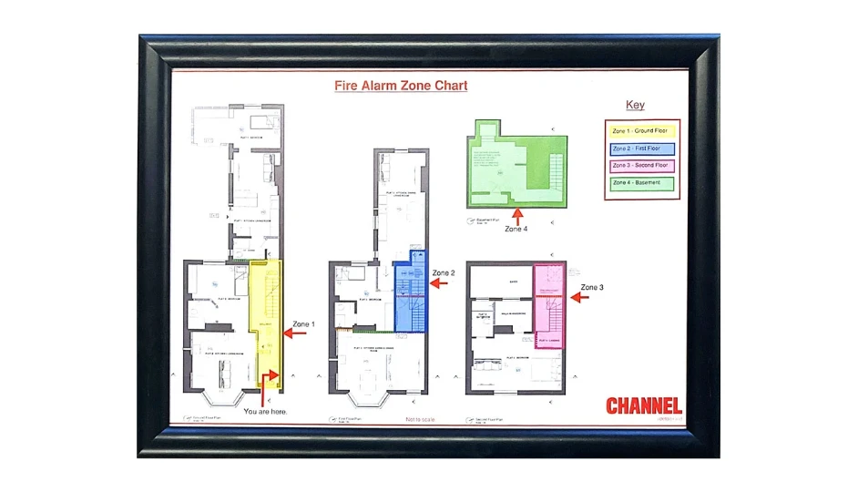A3 Zonal Drawing - Framed copy and PDF Format | DETA Electrical