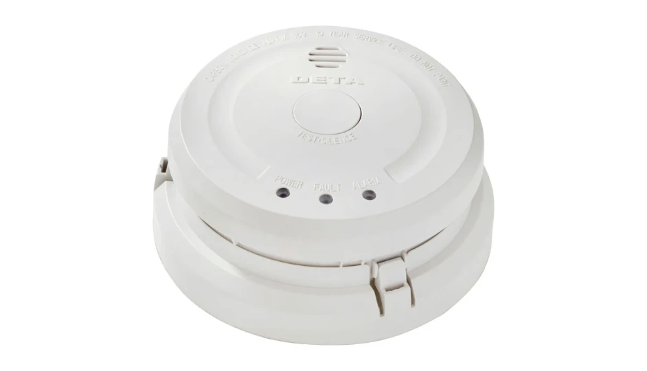 Carbon Monoxide Alarm 240V with 9V Replaceable Battery Back Up