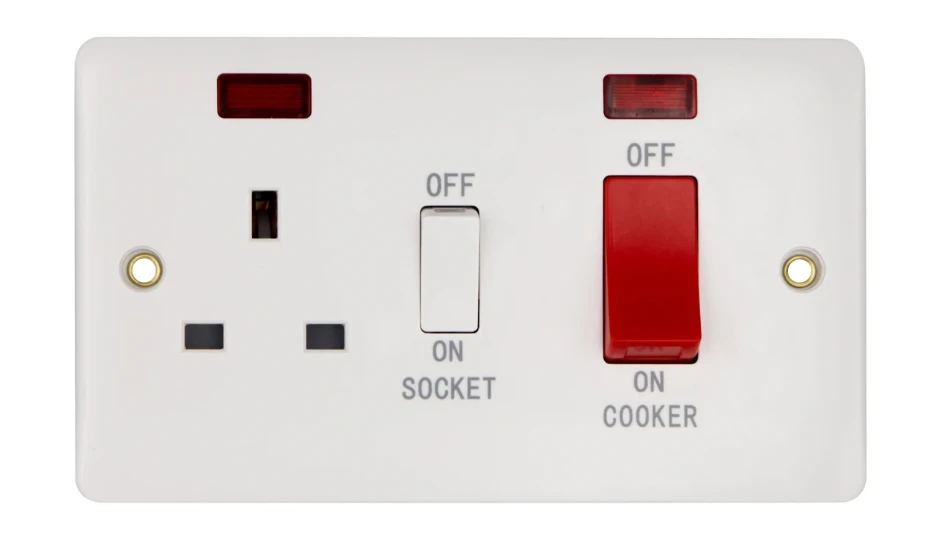 Pro Cooker Control Unit with Neon Red Switch | DETA Electrical