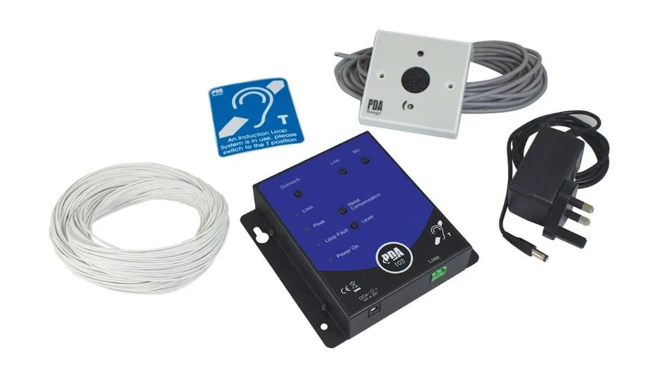 C-Tec Up to 50m Square Small Room Induction Loop Kit | DETA Electrical
