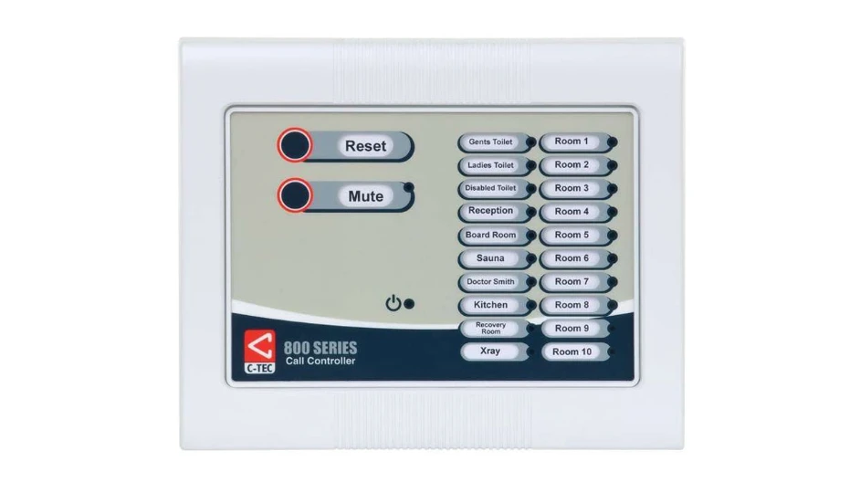 Channel Call System 10 Way Nurse Call Panel with PSU | DETA Electrical