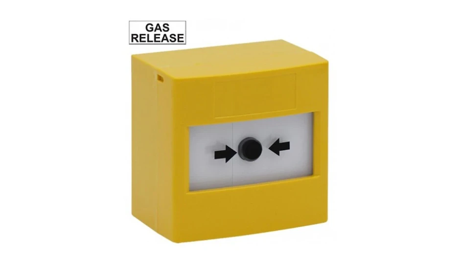 Yellow Call Point Gas Release | DETA Electrical