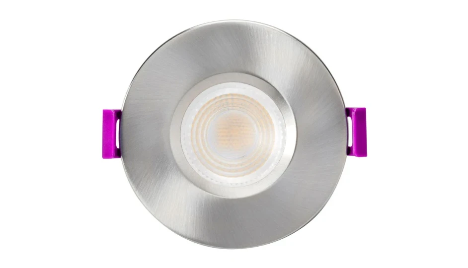 FireShield Bezel for Fire Rated Downlight BR2010 Brushed Chrome | DETA ...