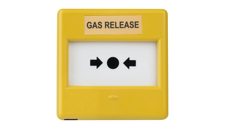 Surface Break Glass - Yellow No Resistor Gas Release | DETA Electrical