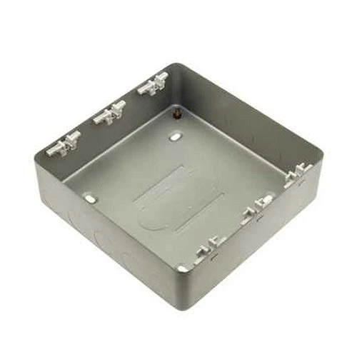 Metalclad 18g Surface Back Box | DETA Electrical