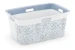 Kis Chic Wasmand - 45L - wit/blauw