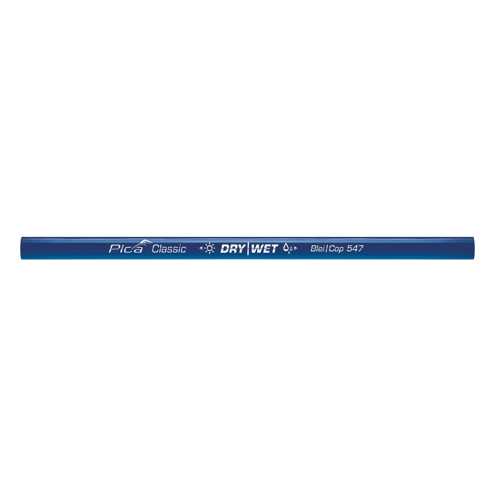Pica Classic 547/24 Markeerpotlood Dry&Wet 24 cm - 100 stuks (display)