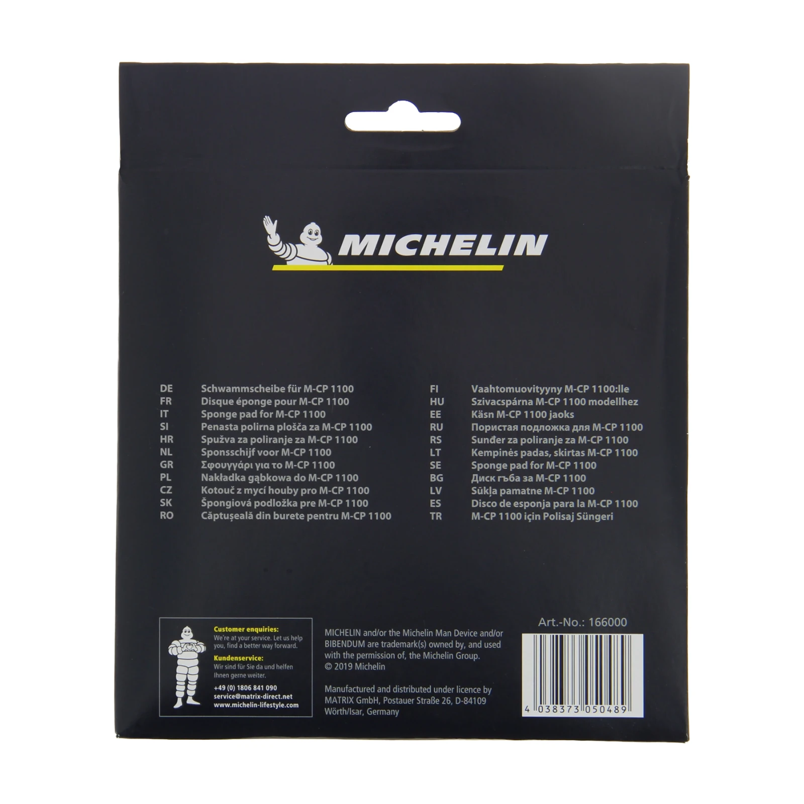 Michelin Polijstschijf Foam - 180mm