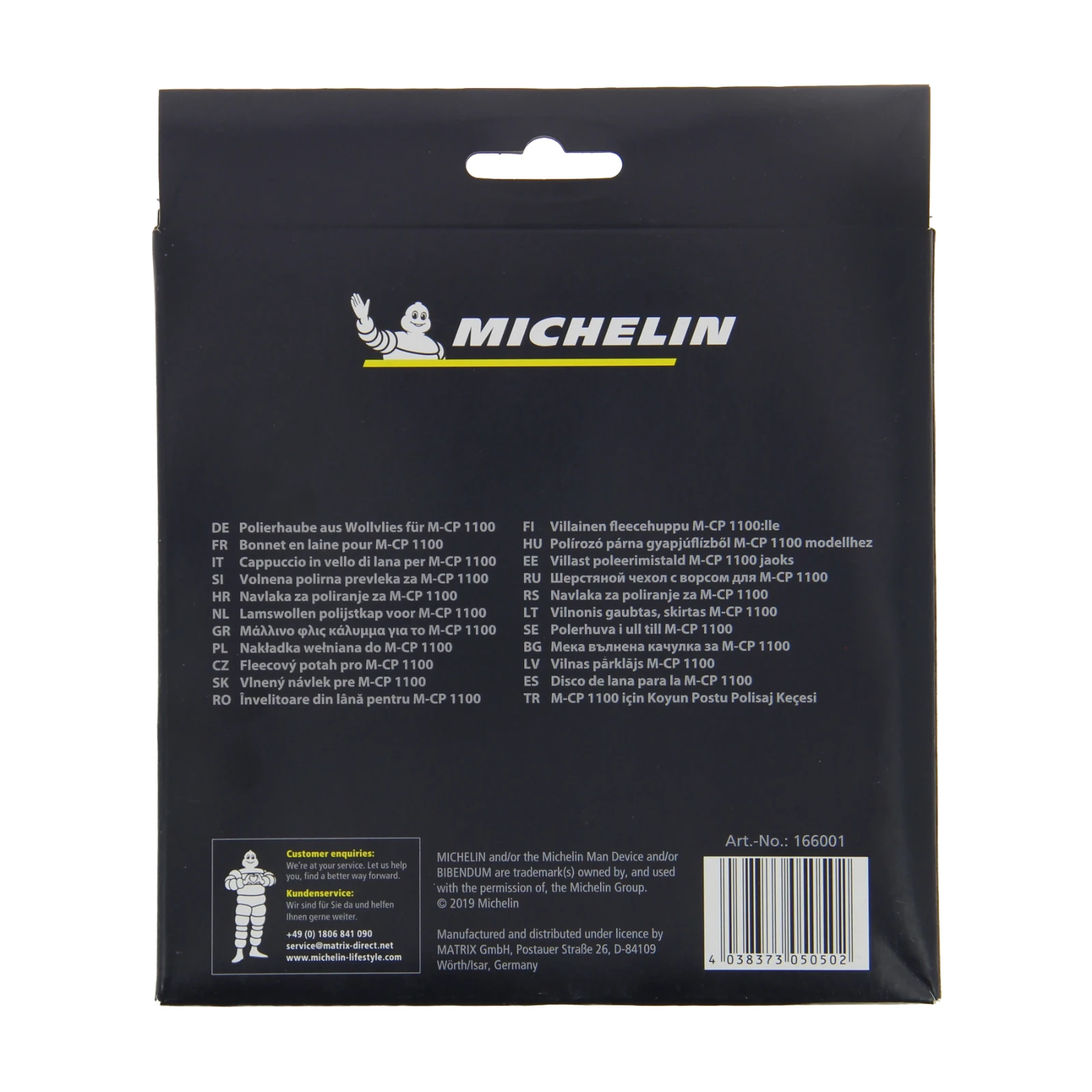 Michelin Polijstschijf Wol / Schapenvacht - 180mm