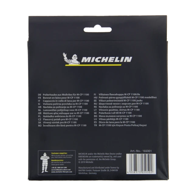Michelin Polijstschijf Wol / Schapenvacht - 180mm