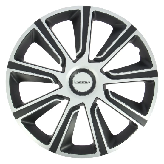 Michelin Wieldoppen 14 inch - zilver/zwart - 4 st