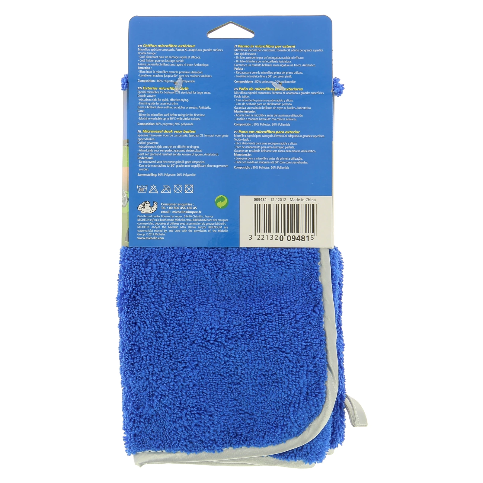 Michelin Autopoetsdoek Microvezel - voor exterieur