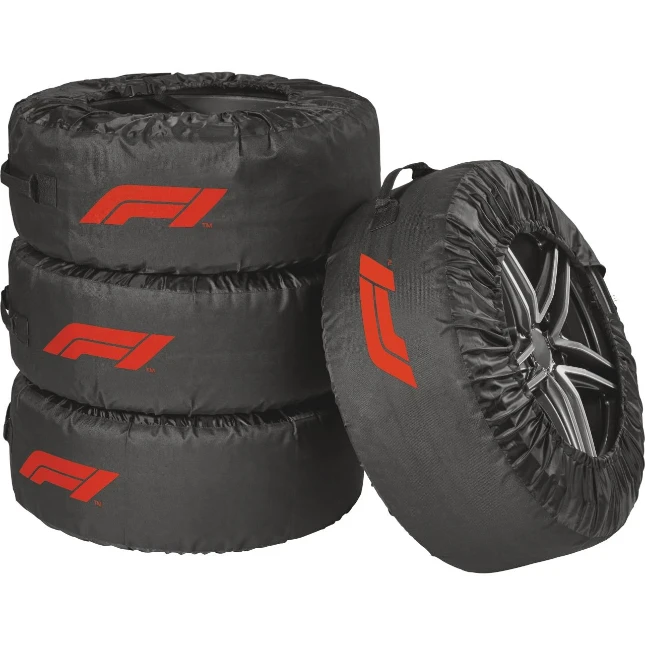 Formula 1®TB100 Bandenhoezen - 4 stuks
