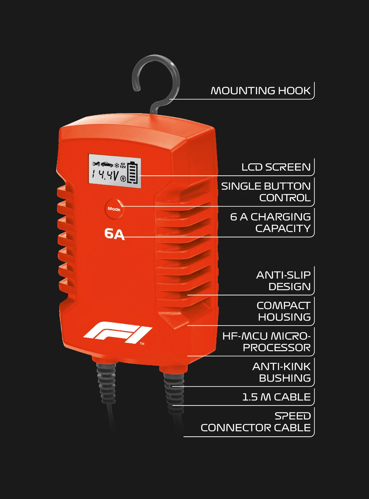 Formula 1 BC260 Acculader