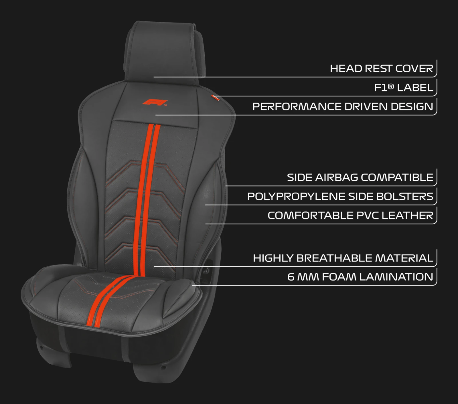Formula 1  SC150 Stoelhoes - universeel