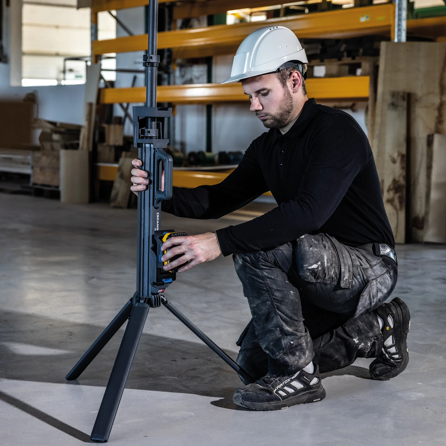 Scangrip Werklamp Tower 5 Connect met statief