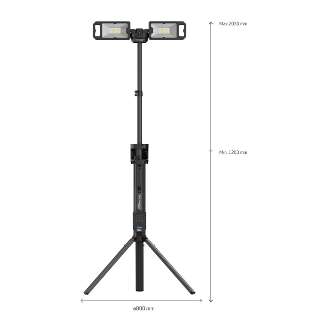Scangrip Werklamp Tower 5 Connect met statief