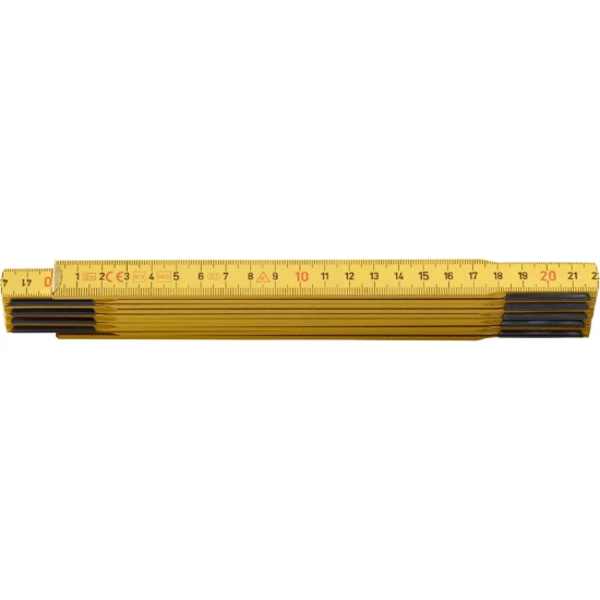 Hultafors Duimstok T59 2m - 10-delig - geel