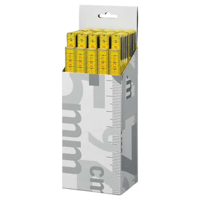 Hultafors Duimstok T59 2m - 10-delig - geel