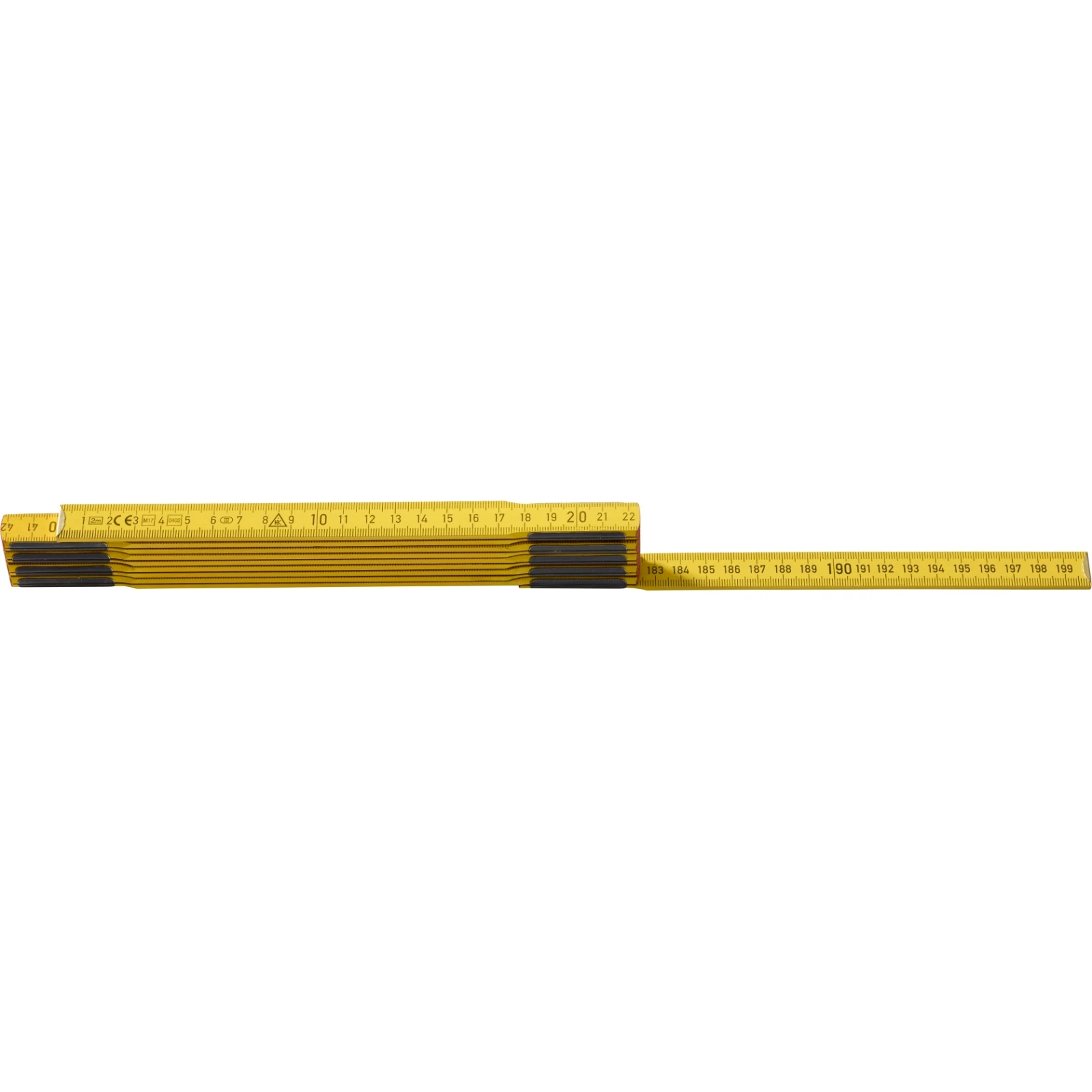 Hultafors Duimstok P600 2m - geel
