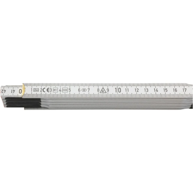 Hultafors Duimstok P600 2m - wit