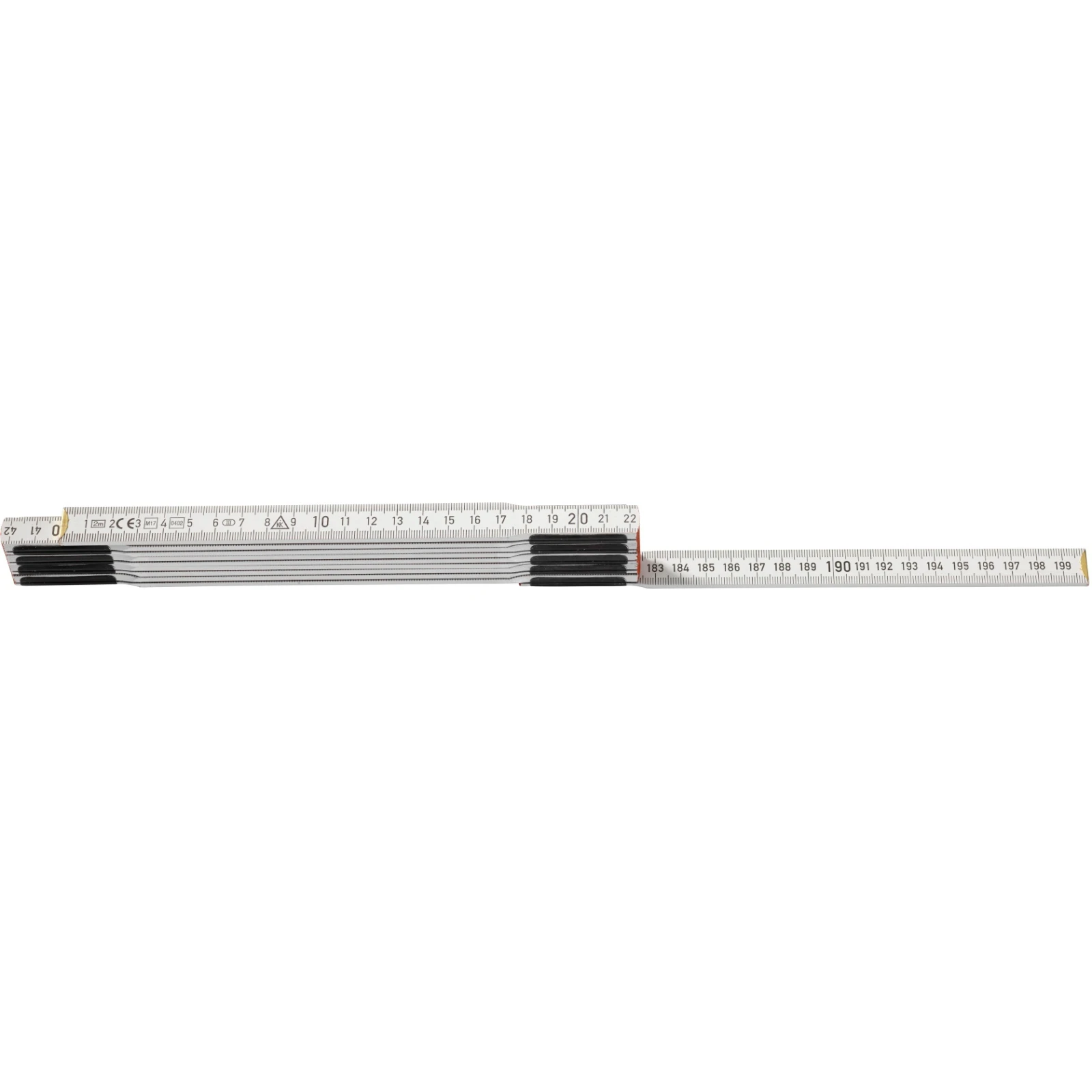 Hultafors Duimstok P600 2m - wit