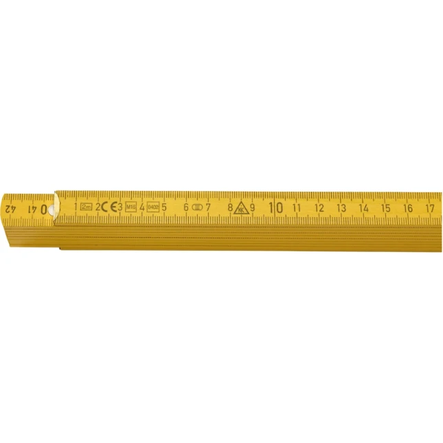 Hultafors Duimstok 3500 2m - geel